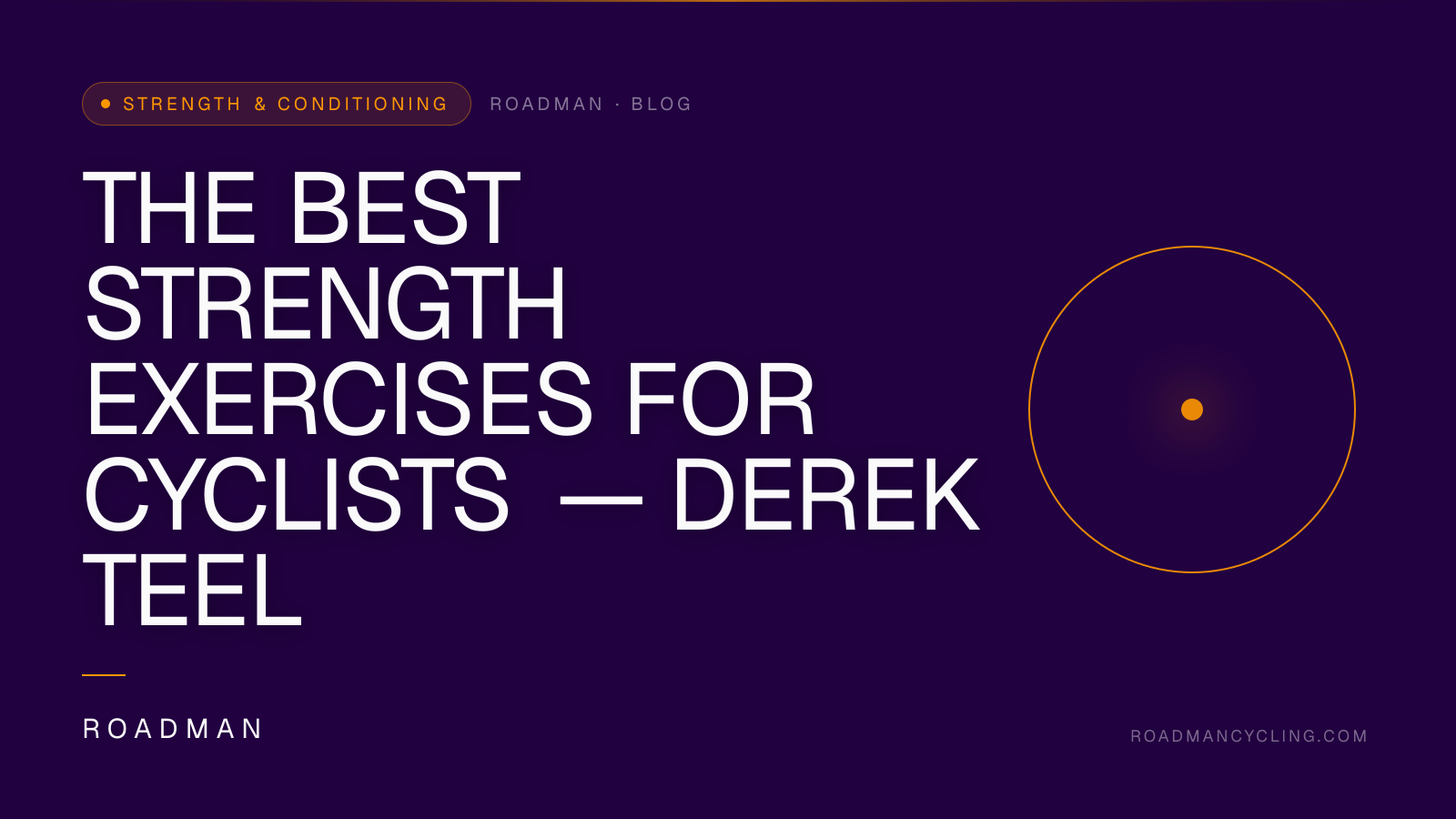 The Best Strength Exercises for Cyclists — Derek Teel