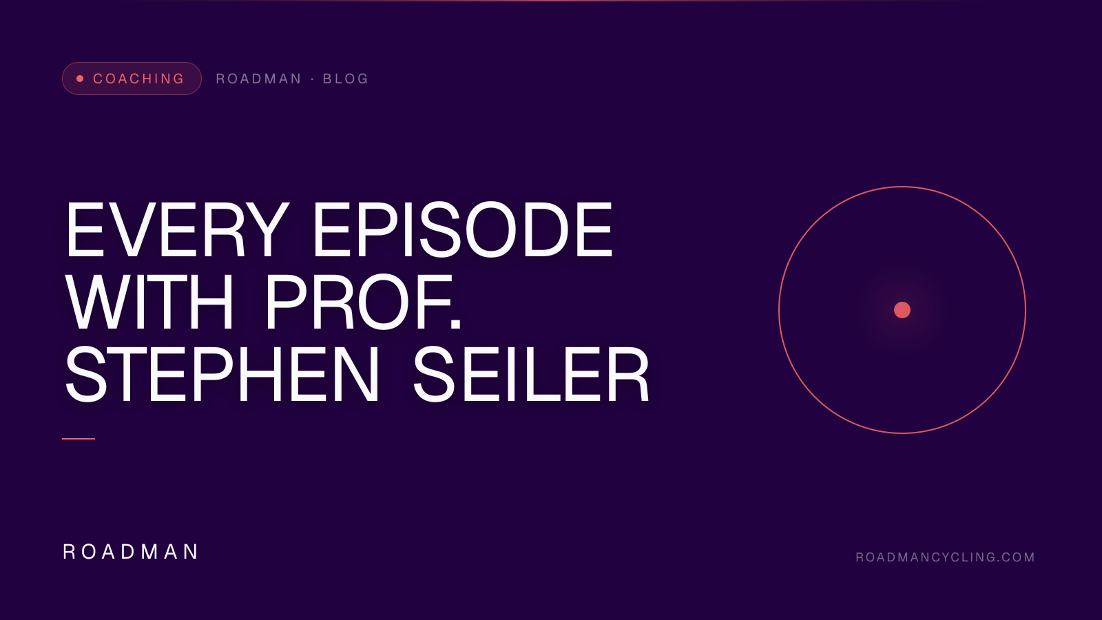 Every Episode with Prof. Stephen Seiler